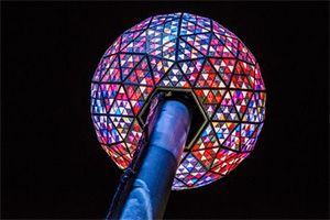 Ball Drop on New Years Eve